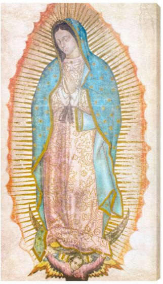 Unknown author~Our Lady praying - Canvas printing - Paintings