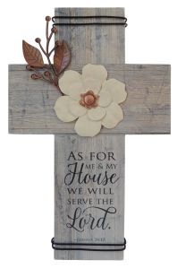 As for Me and My House Wall Cross