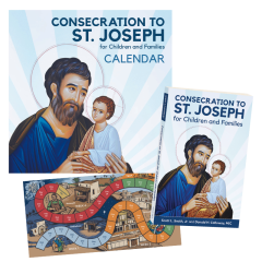 Consecration to St. Joseph for Children and Families: Book and Calendar Set