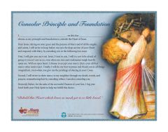 Consoler's Principle and Foundation Certificate