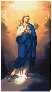 Immaculate Conception 10 x 18 Canvas Print