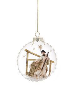 Holy Family Disc Ornament