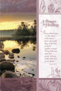 A Prayer for Healing Enrollment Card