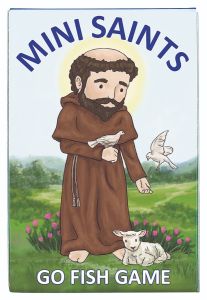 Mini Saints Go Fish Card Game