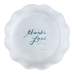 Give Thanks to the Lord Pie Plate