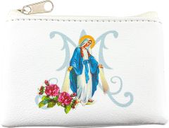 Our Lady of Grace Rosary Pouch