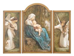 Madonna & Child Triptych Image
