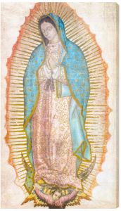 Our Lady of Guadalupe 10 x 18 Canvas, Gallery Wrap