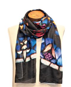National Shrine of The Divine Mercy Stained Glass Window Scarf