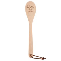 Bless this Kitchen Wooden Spoon